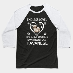 Havanese Lovers Baseball T-Shirt